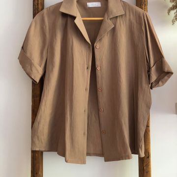 Oak and Fort - Button down shirts (Pink, Beige)