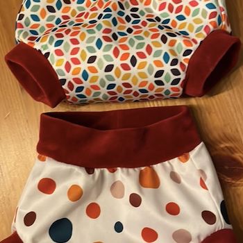 Bloome - Diaper covers (White, Blue, Red)
