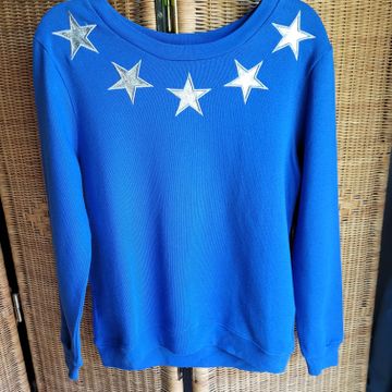 Claudie Pierlot - Sweatshirts (Blue, Silver)