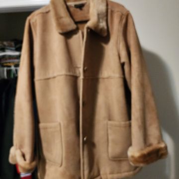BC Clothing - Leather jackets (White, Cognac)