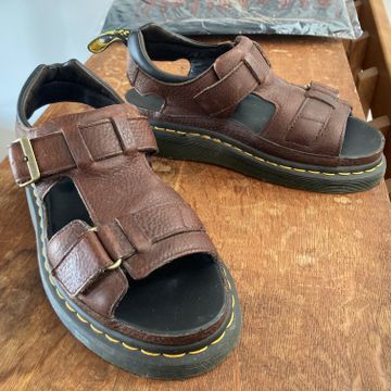 Dr. Martens - Flat sandals (Brown, Gold)