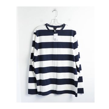 H&M - Long sleeved T-shirts (White, Blue)