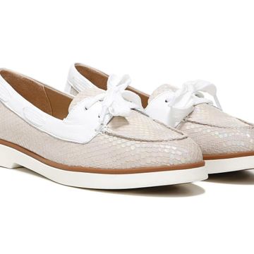 Naturalizer - Boat shoes (White, Beige)
