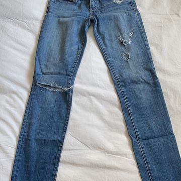 Abercrombie and Fitch  - Jeans skinny (Bleu)