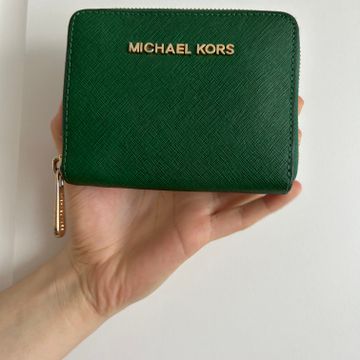 Michael Kors - Porte-monnaie (Vert, Or)