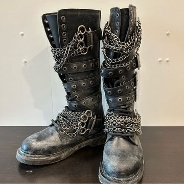 Demonia - Combat boots (Black)