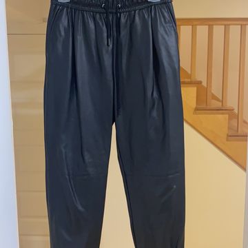 Zara - Leather pants (Black)