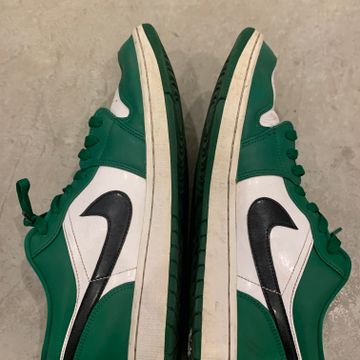Air Jordan - Sneakers (White, Green)