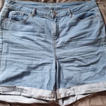 Additionelle - Shorts en jean (Bleu)