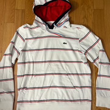 Lacoste clearance hooded shirt