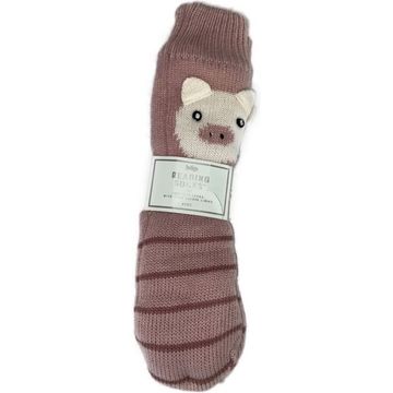 Indigo - Socks (White, Pink)