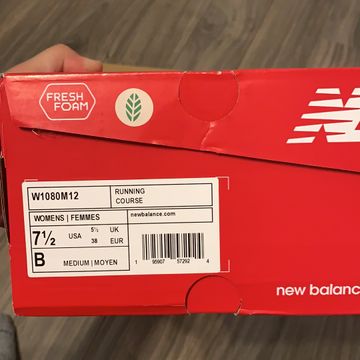 New balance  - Course à pied (Blanc, Or)