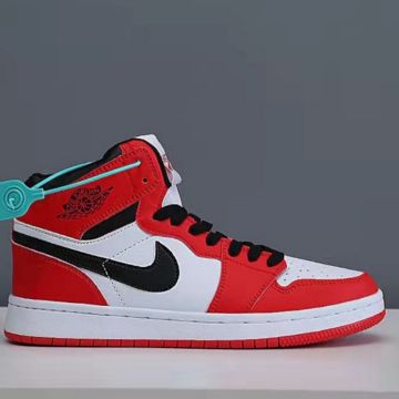 Nike Air Force 1 - Sneakers (White, Black, Red)
