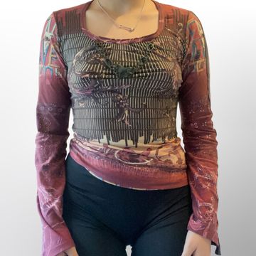 Save The Queen - Long sleeved tops (Brown, Pink, Red)