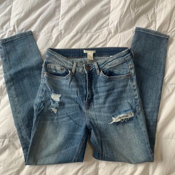 h&m - Ripped jeans (Black, Blue, Denim)