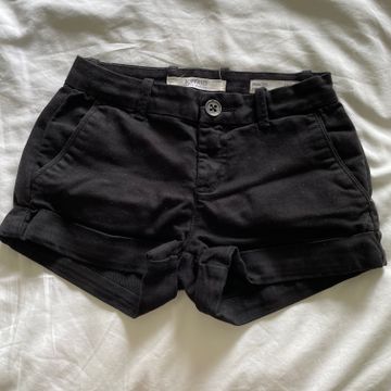 Buffalo - Shorts en jean (Noir)