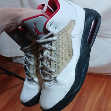 Nike jordan - Sneakers (White, Red)