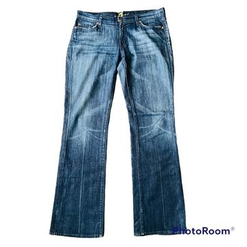 7 For All Mankind - Bootcut jeans (Blue, Denim)