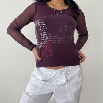 Dolce & Gabbana - Long sleeved tops (Purple)
