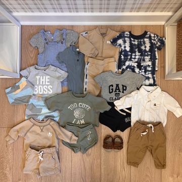 BabyGap, Puma, Minioli, Tahari, Mini Heros - Clothing bundles (White, Blue, Grey)