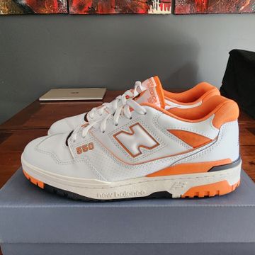 New balance  - Sneakers (White, Orange)