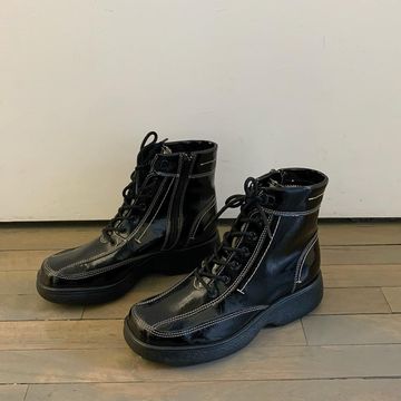 Redzone - Platform boots (Black)