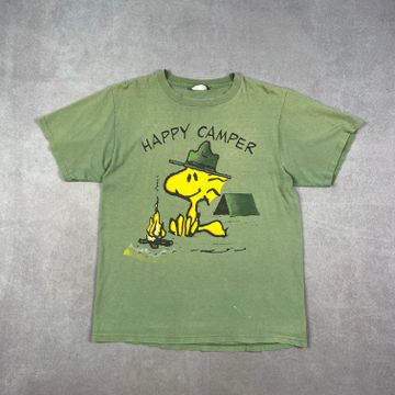 Peanuts - Short sleeved T-shirts (Green)