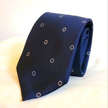 Lanvin - Cravates & pochettes (Blanc, Bleu)