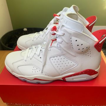 Jordan - Sneakers (White, Red)