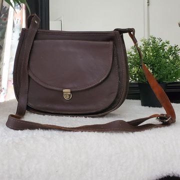  Leather  Shoulder Bag  High Quality Unique Brown  Bag  - Shoulder bags (Brown)