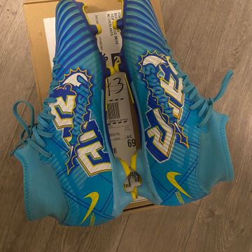Nike - Sport en intérieur (Bleu, Jaune)