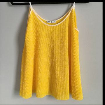 Zara  - Tank tops (Yellow)
