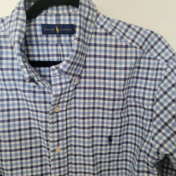 Ralph Lauren - Chemises à carreaux (Blanc, Bleu)