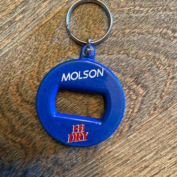 Molson  - Key & card holders (Blue, Red)