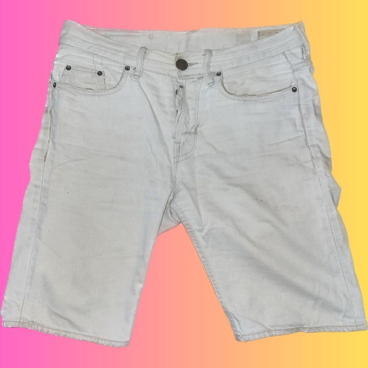 All saints denim on sale shorts