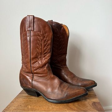 Vintage - Cowboy boots (Brown, Cognac)