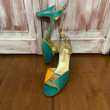 Beltrami - Heeled sandals (Yellow, Red, Turquiose)