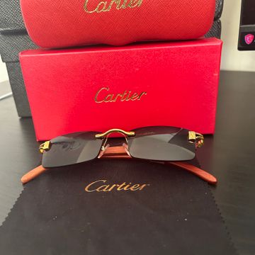 Cartier  - Sunglasses (Black, Brown)