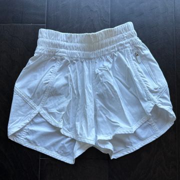 Lululemon  - Shorts taille haute (Blanc)