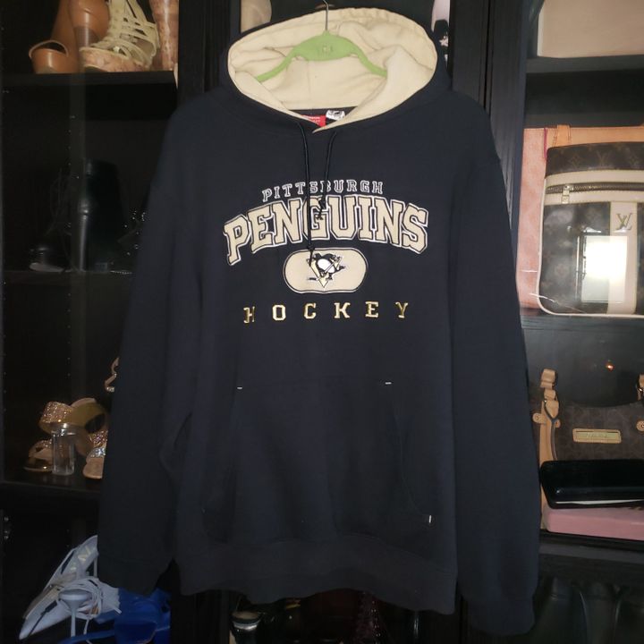 Pittsburgh Penguins Reebok NHL Women's Active Fleece Full-Zip Gray