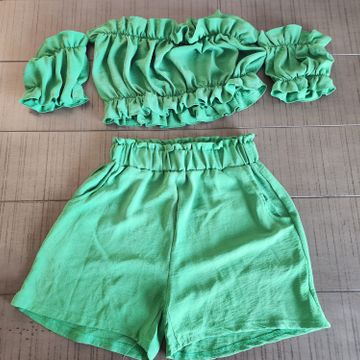 CX Women - Shorts taille basse (Vert)