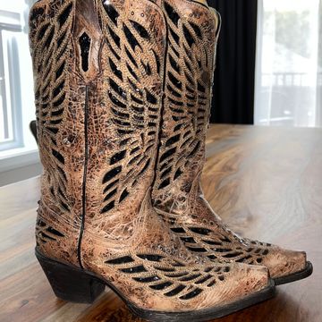 Corral boots - Bottes de cowboy (Marron)