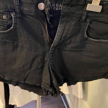American eagle outfitters - Shorts en jean (Noir)