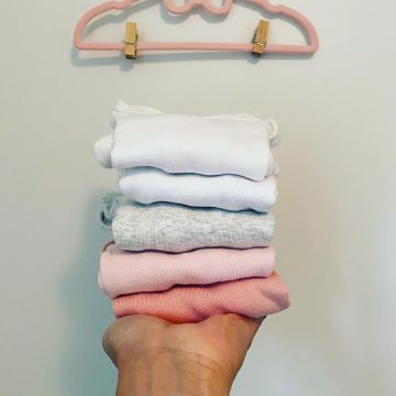 H&M - Clothing bundles (White, Pink, Beige)