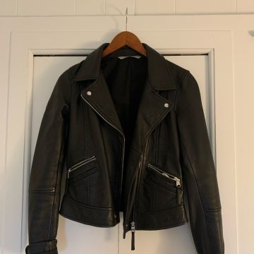Zara  - Vestes en cuir (Noir)