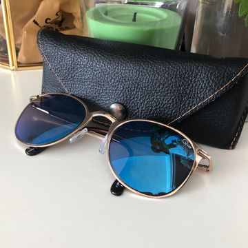 Quay Australia - Sunglasses (Blue, Gold)