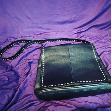 Leather - Messanger bags (Black)