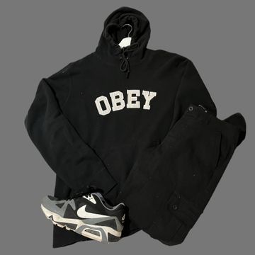 obey - Pulls à capuche (Noir)