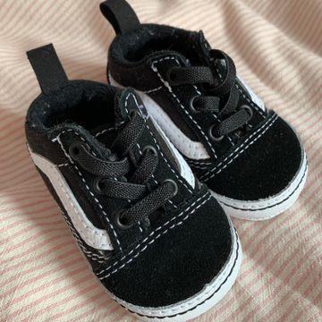 Vans - Baby shoes (White, Black)