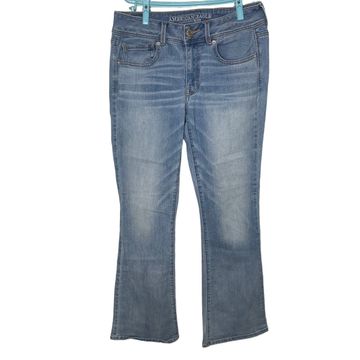 American Eagle  - Jeans bootcut (Bleu, Denim)